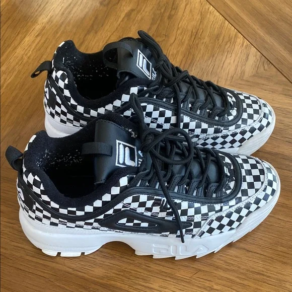 Fila Disruptor 2 Checkered Sneakers - Picture 1 of 9